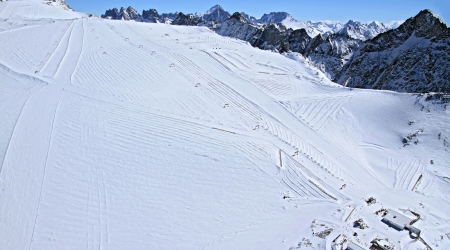 Wintersport Les Deux Alpes 1800